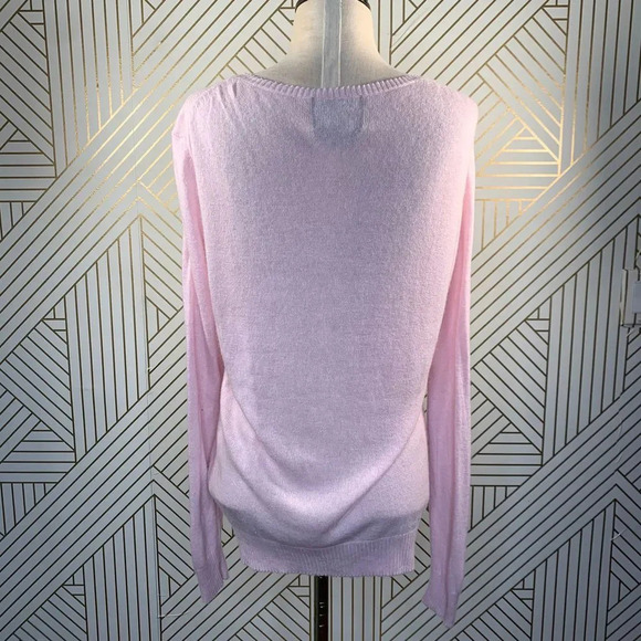 Wildfox Laurel Wreath‎ Sequin Sweater in Pink - Picture 10 of 12